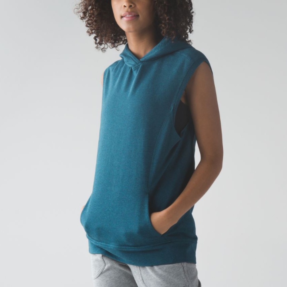 Lululemon Blissed Out Sleeveless Hoodie